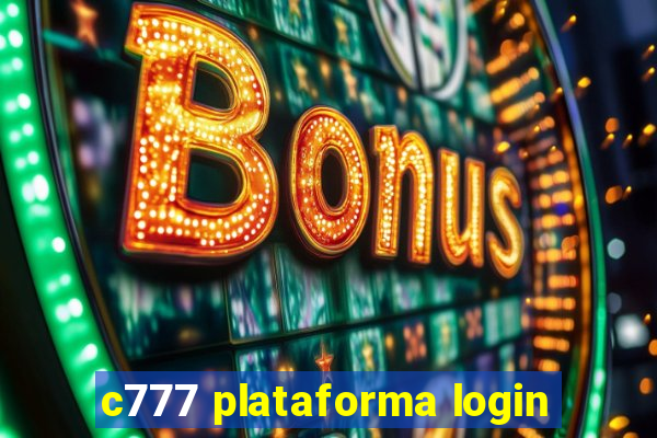 c777 plataforma login